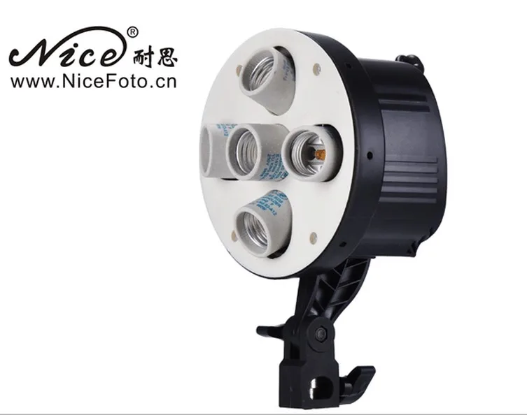 

Nicefoto G-805A New 5 bulb light head,Softbox Continuous lighting Digital light with 5 bulb holders,photographic lighting