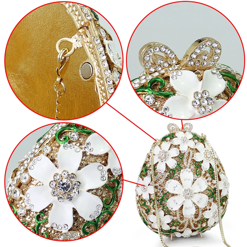 Роскошная обувь с украшением в виде кристаллов вечерняя сумочка BS010 ручной