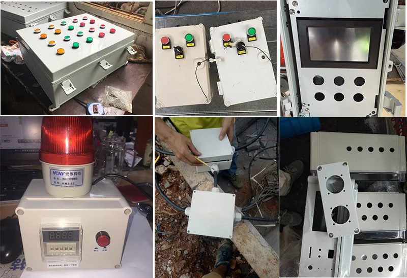 IP68 электрическая распределительная коробка DIY для печатных плат/кабельных сальников 65*50*55 мм Малый размер электроники корпус