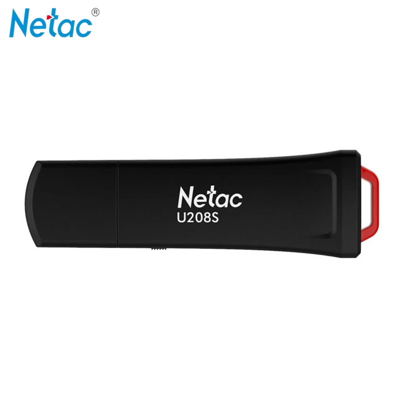 USB флеш накопитель Netac U208S 8 ГБ 16 32 г USB2.0 защитный переключатель аппаратная