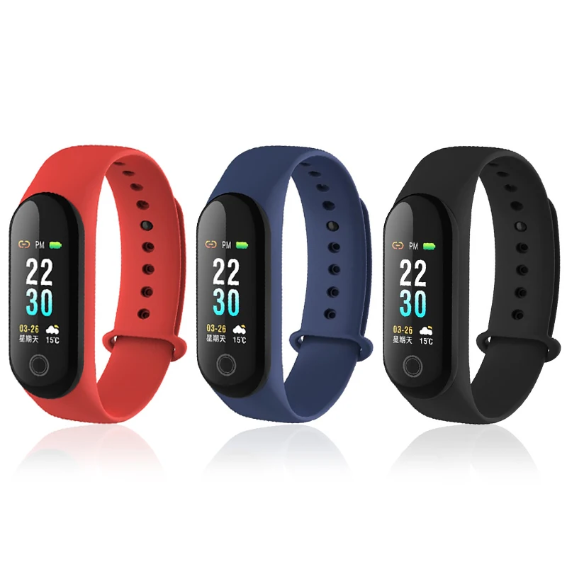 M30 Smartwatch IP67 браслет для xiaomi mi band3 монитор сердечного ритма крови Давление Фитнес