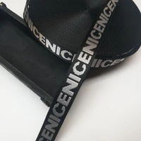 3m 25mm printed english logo letters ribbon belt diy handmade sewing clothes hat cap supplementary material grosgrain ribbon