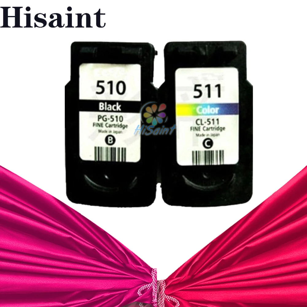 Чернильный картридж Hisaint PG510 CL511 для Canon PG 510 CL 511 картриджи PIXMA iP2700 MP240 MP250 MP270 MP280 MP480