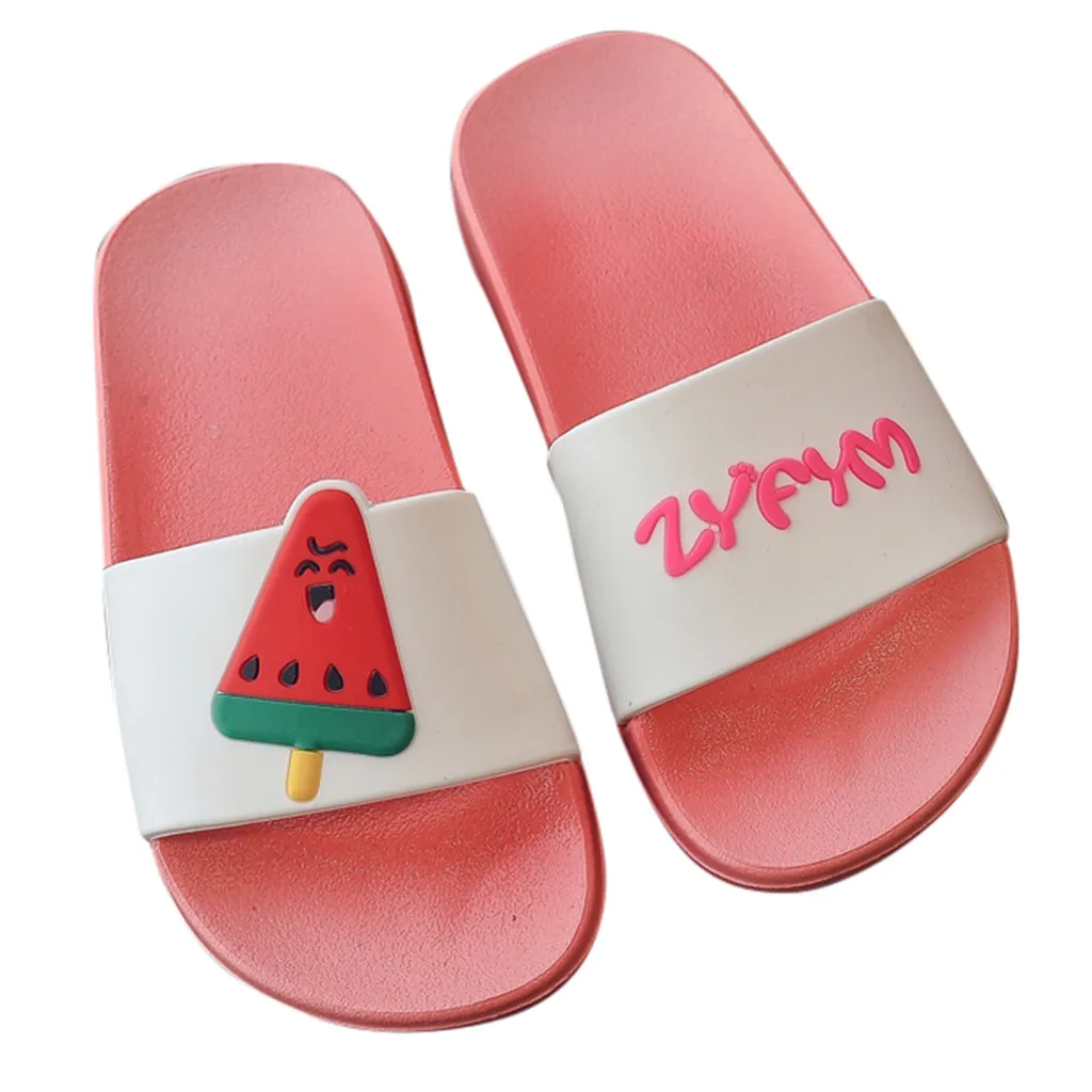 Тонкие тапочки с блестками и жемчугом для маленьких девочек летняя пляжная обувь