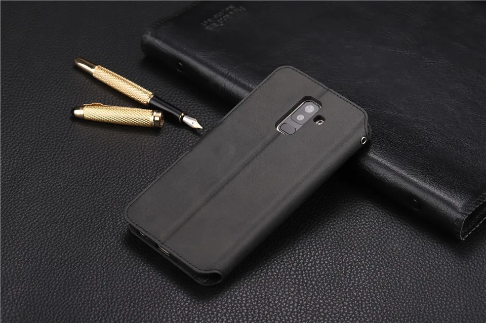Для samsung Galaxy A30 A40 A50 A60 A70 A80 A90 чехол Роскошный кожаный кошелек с отделением для карт, на магните откидная крышка для телефонов A20 edge
