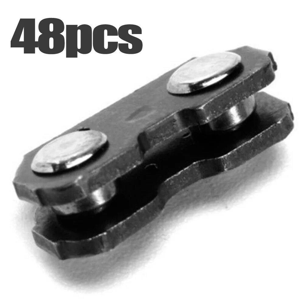 48pcs Звенья цепи 3/8 цепная пила звенья цепи для Орегона типа#72#73 ремонт предустановленных ремней 050-058 - Цвет: 48pcs