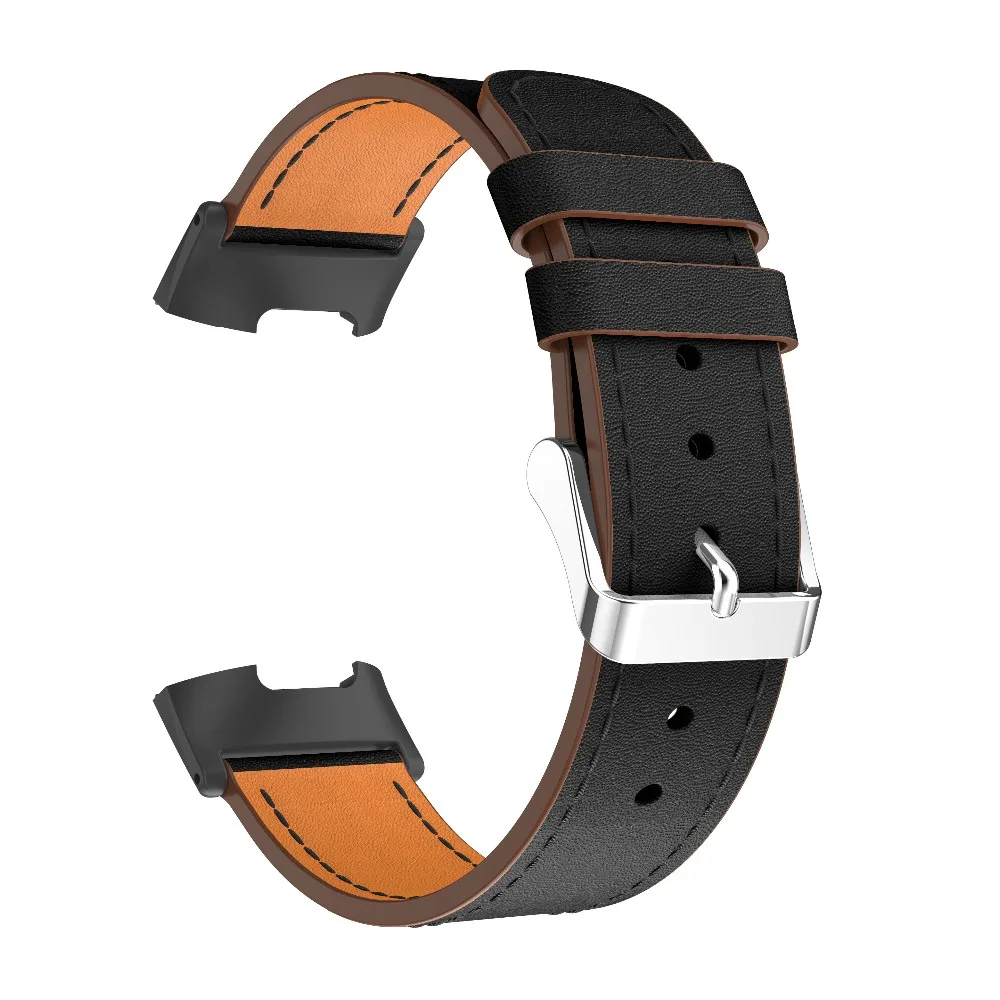 Кожаный ремешок для часов Fitbit Charge 3 часы премиум класса кожаный браслет ремни