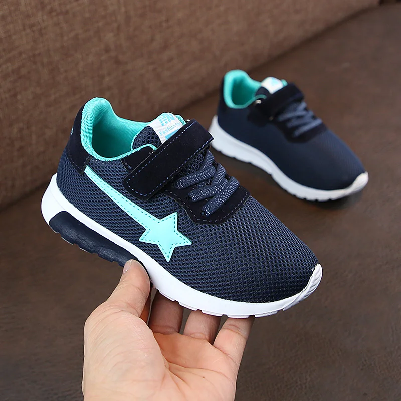 2019 Summer Breathable Children Shoes Girls Sneakers Comfortable Mesh Girl Sports Fashion Casual Kids For boys | Детская одежда и
