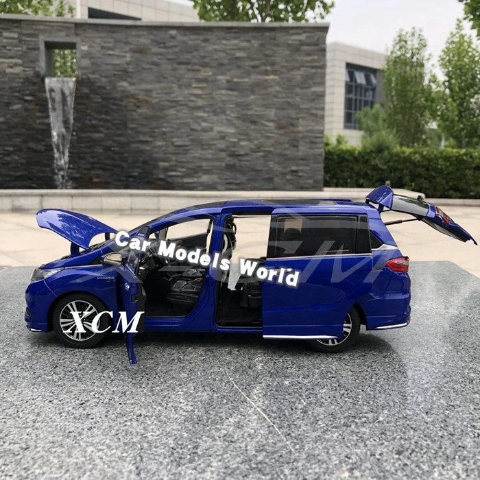 Diecast модель автомобиля для Odyssey Sport Hybrid 1:18(синий)+ маленький подарок