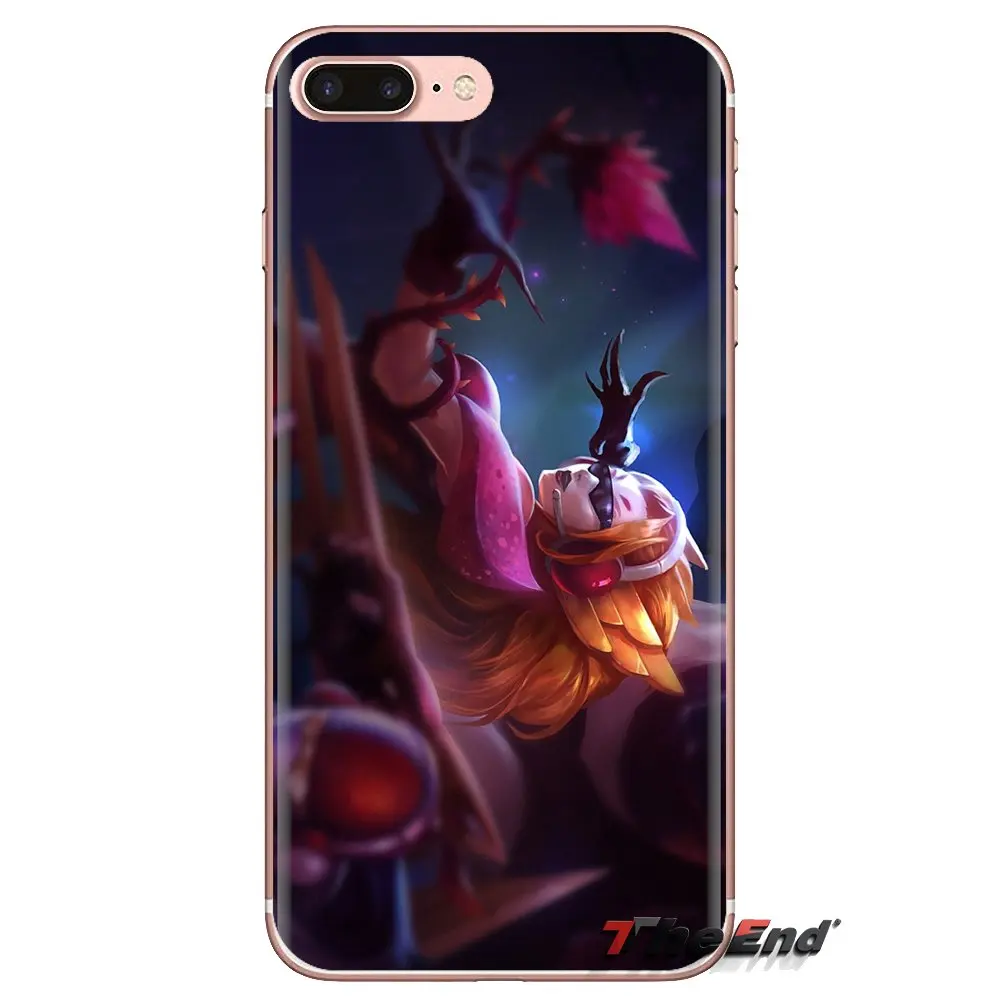 For Xiaomi Mi4 Mi5 Mi5S Mi6 Mi A1 A2 5X 6X 8 9 Lite SE Pro Max Mix 2 3 2S League of Legends Karma Zyra Transparent Soft Cases |