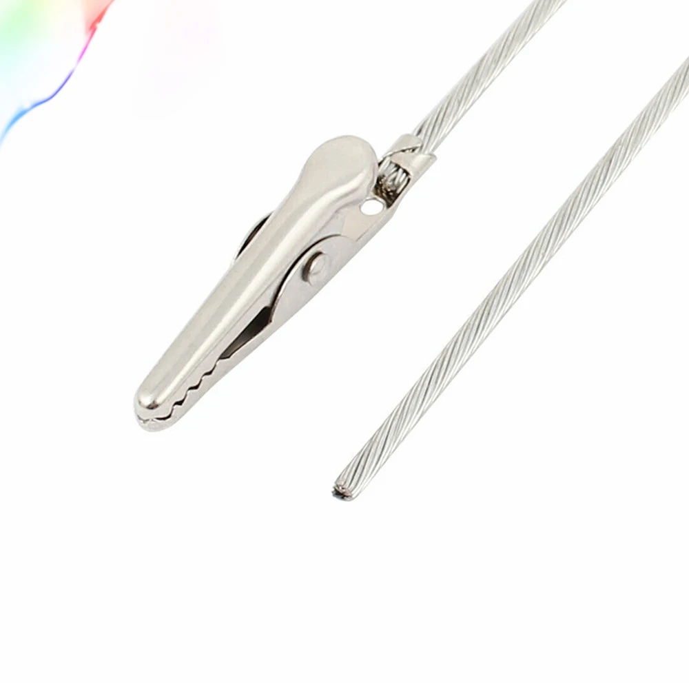 Неизолированные электрические тестовые зажимы крокодил металла 4 7 дюйма длиной