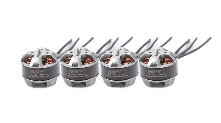 Бесщеточный двигатель Gleagle ML 1806 1400KV с адаптером для квадрокоптера QAV 180 210 250