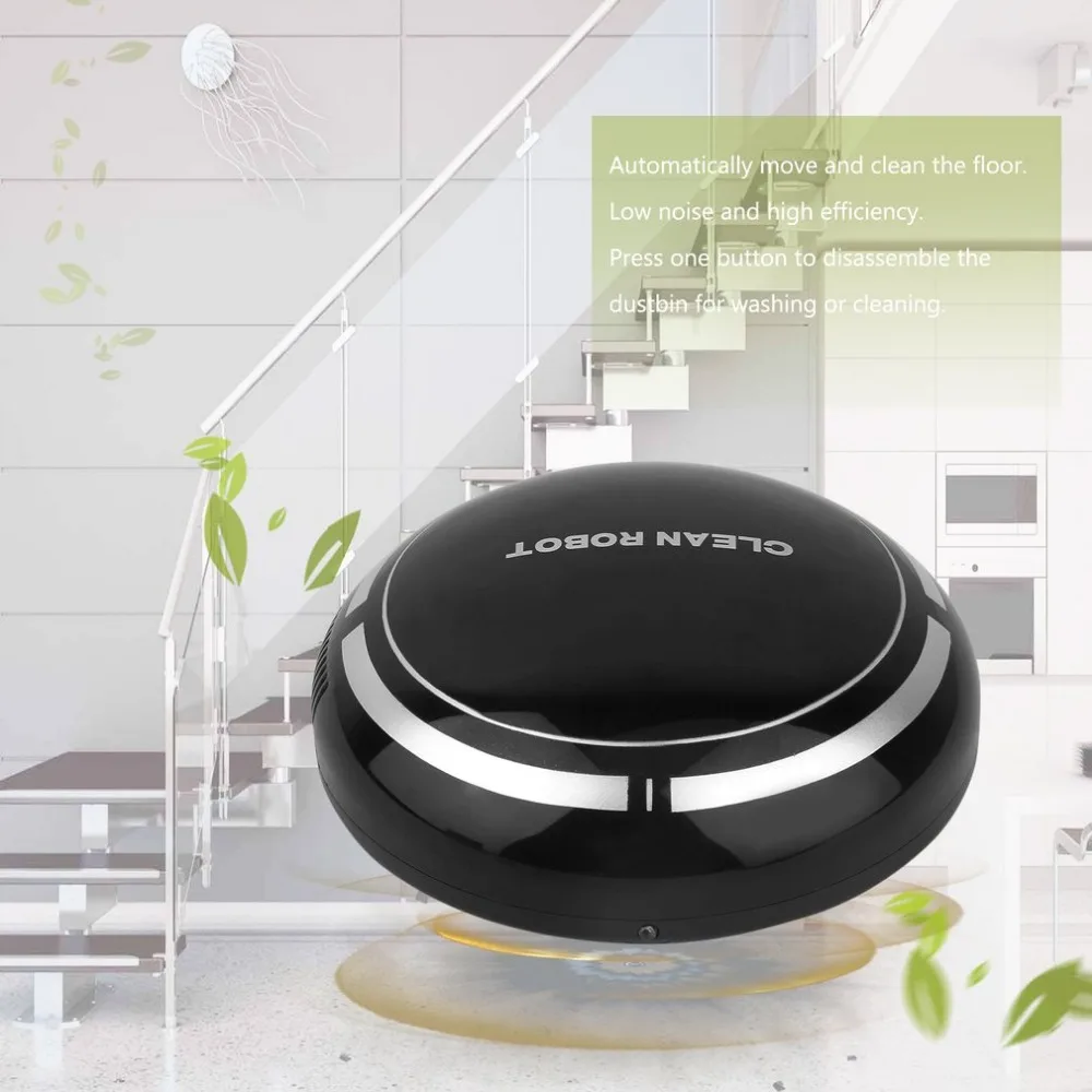 NewMini USB зарядка Электрический беспроводной развертки робот draadloze automatische