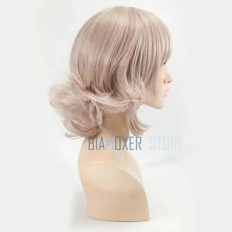 Парик для косплея из игры данганронпа 2 косплей Нанами и Чиаки японское аниме flaxen