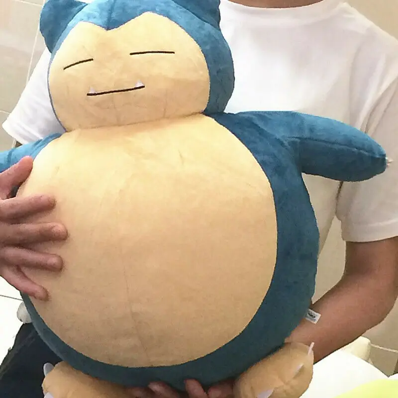 Оригинальная большая плюшевая игрушка SNORLAX кукла 55 см Новинка|Персонажи
