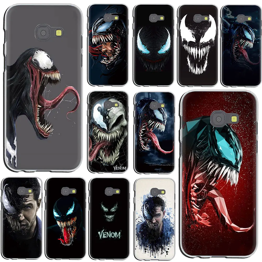 Жесткий чехол для телефона с изображением комиксов Marvel VENOM для Galaxy J8 J7 Duo J6 J5 J4 J3 J2 J1 Prime Plus EU US версия