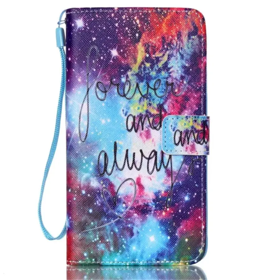 DEEVOLPO кожаный чехол для samsung Galaxy Note 4, 5, S6 Edge Plus, S5, S4, S3, мини-кошелек с колокольчиками, магнитные мешки, чехол D03Z - Цвет: Star Forever
