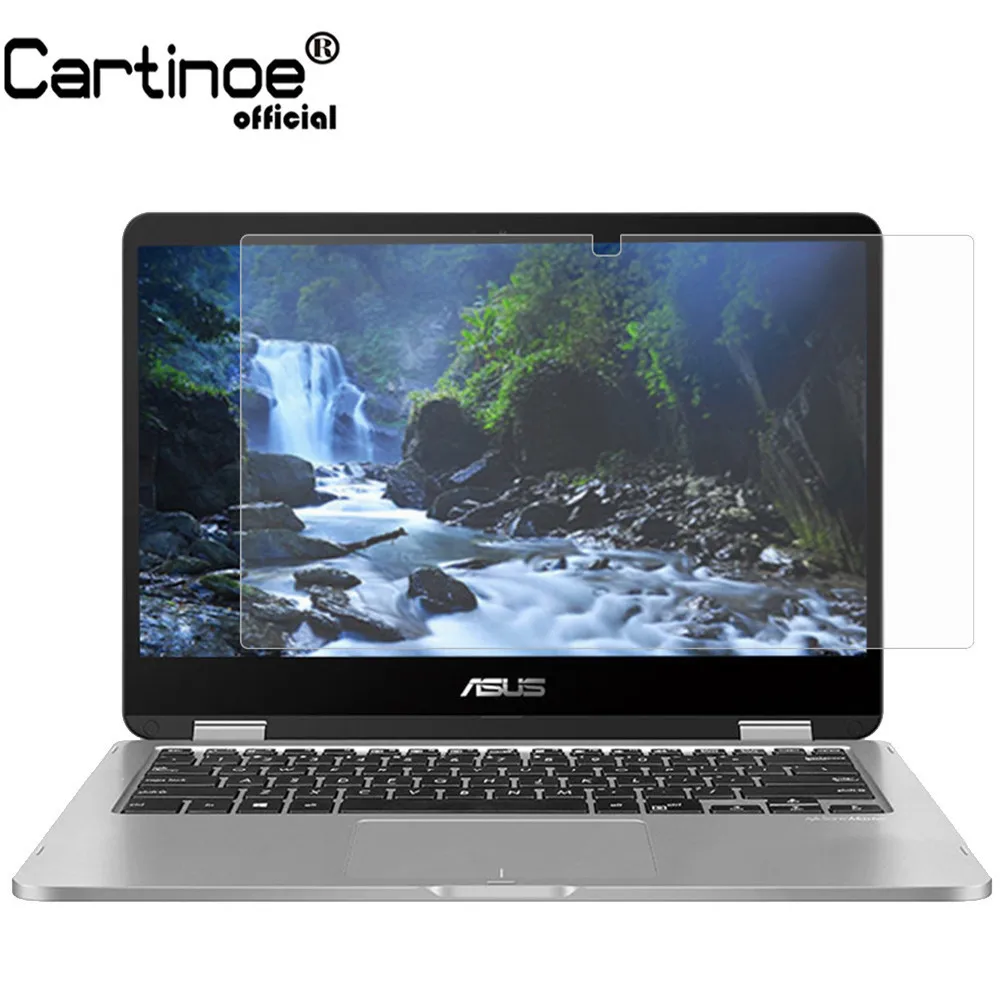 Защитная пленка Cartinoe для 14 дюймового ноутбука Asus Vivobook Flip Tp401c Tp401n 2 шт.|Протекторы и