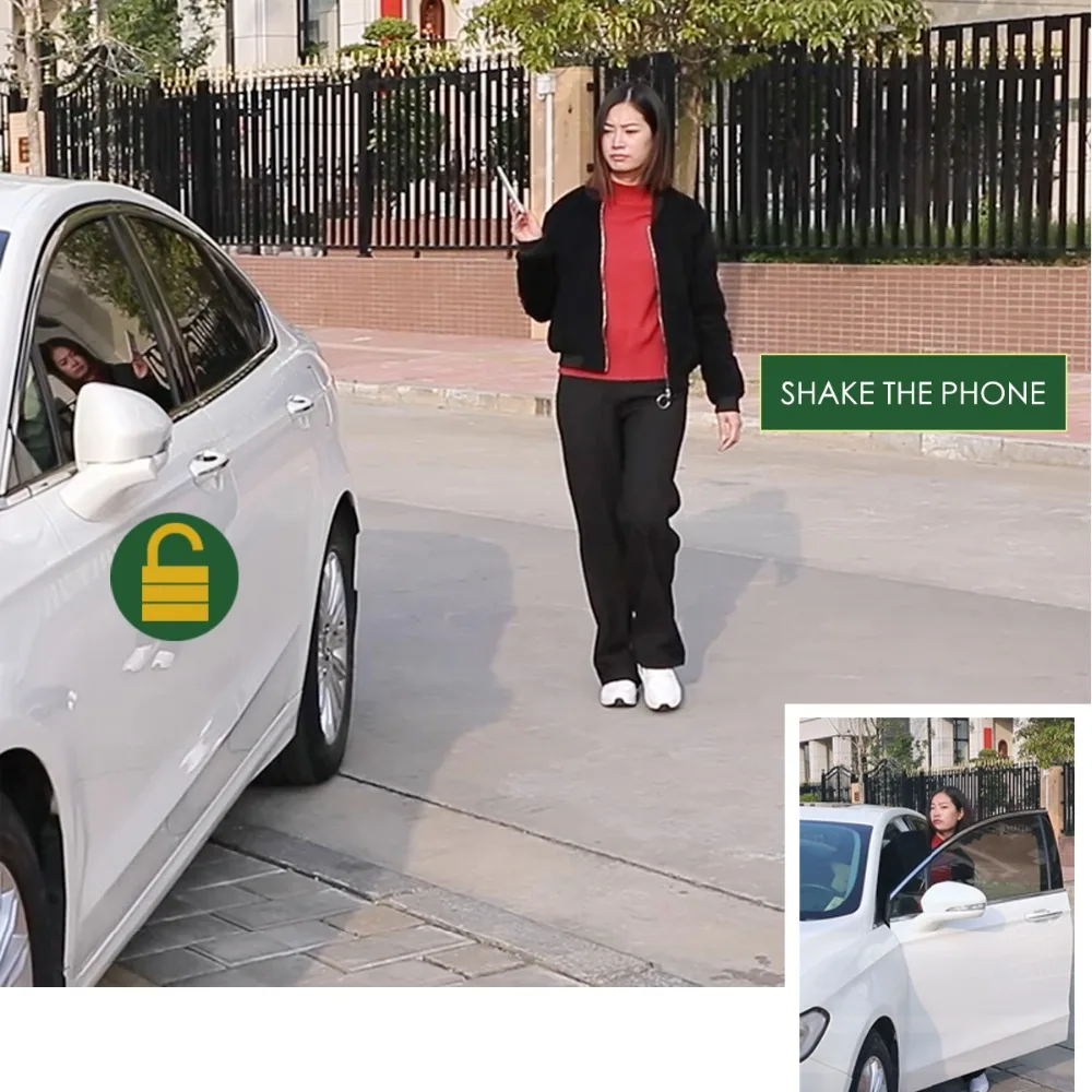 Смарт-телефон с сенсорным управлением автомобиля ручной замок удобный доступ