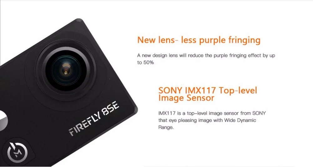 Hawkeye Firefly 8SE новый дизайн лучше чем 8S 170 градусов Super View Bluetooth FPV Спортивная Экшн
