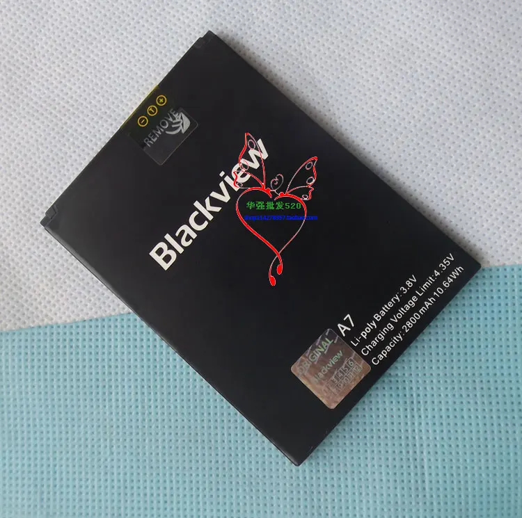100% Новый оригинальный Blackview A7 Батарея 2800 мАч для смартфон|battery mah|battery 28002800 mah |