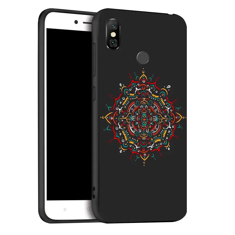 x078 3D окрашенный матовый чехол для Xiao mi Red mi Note 6 Pro Чехол s мягкий черный чехол для Xiaomi mi 8 SE A2 Lite PocoPhone F1 бампер - Цвет: x078