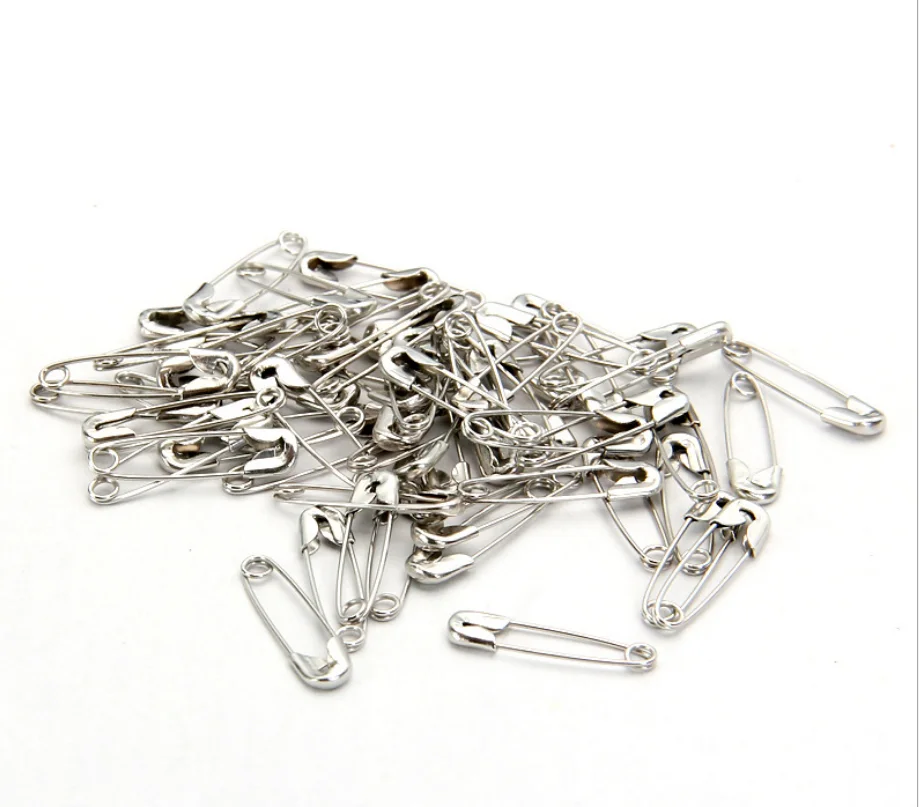 100 шт./лот 22 мм золотистый серебристый высококачественный безопасный штифт для