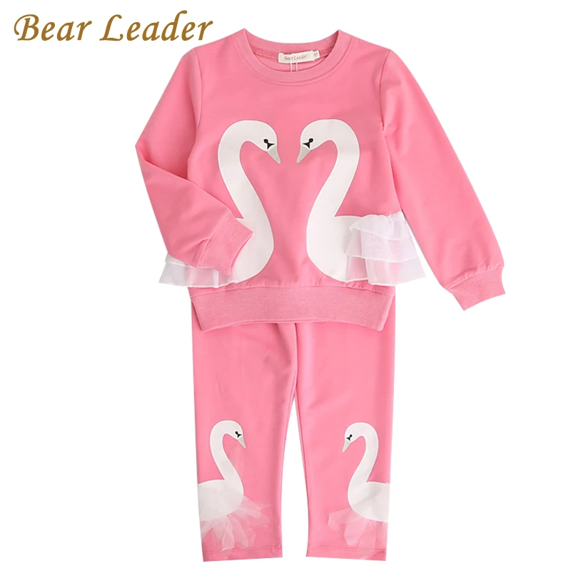 Bear Leader/Детские комплекты для девочек коллекция 2018 года новые осенние одежды