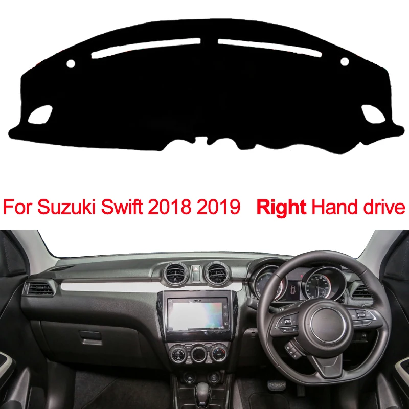 Фото Чехол для приборной панели автомобиля, коврик для приборной панели Suzuki Swift 2018 2019, коврик для приборной панели, коврик, солнцезащитный козыре... №2