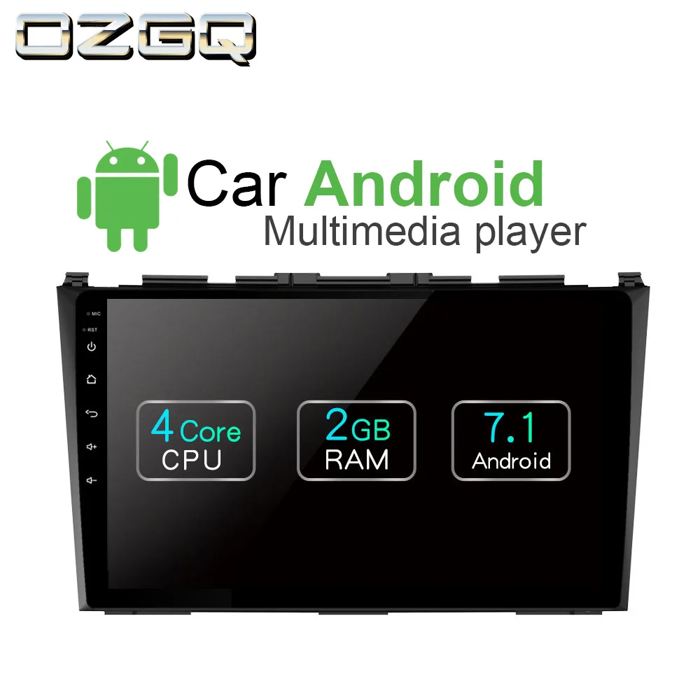 OZGQ Android 7 1 Автомобильный плеер для Honda CR V/CRV 2006 2011 HD экран Авто GPS навигация BT радио