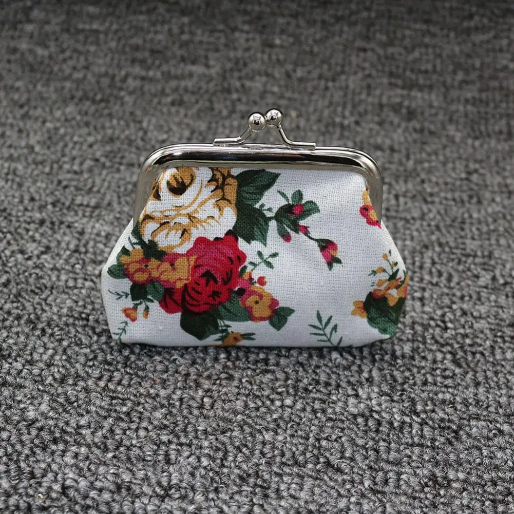 Hot Women Girls Vintage Rose Flower Small Wallet Hasp Change Coin Purse Clutch Bag Wholesale | Багаж и сумки
