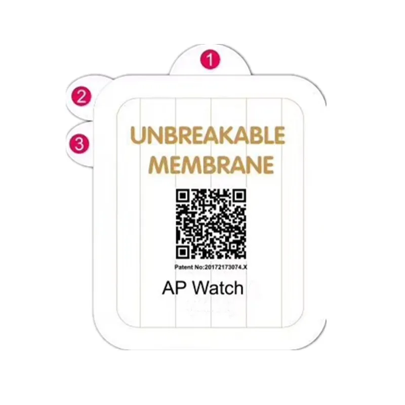 Защитная пленка для экрана iWatch 4 5 Гидрогелевая пленка для Apple Watch Series 1 2 3 HD полноразмерная пленка 40 мм 44 мм 38 мм 42 мм(не стекло - Цвет: 1pcs