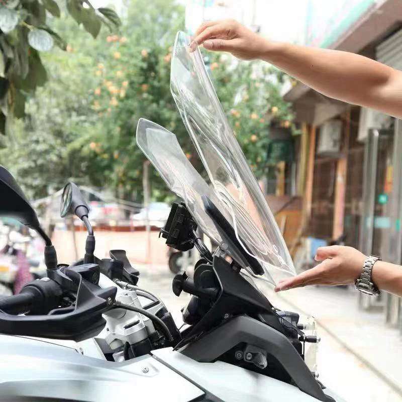 R1200GS 2013 2018 ADV 13 18 дефлекторы ветрового стекла для BMW Adventure 2014 2015 2016 2017 2018|Козырьки от