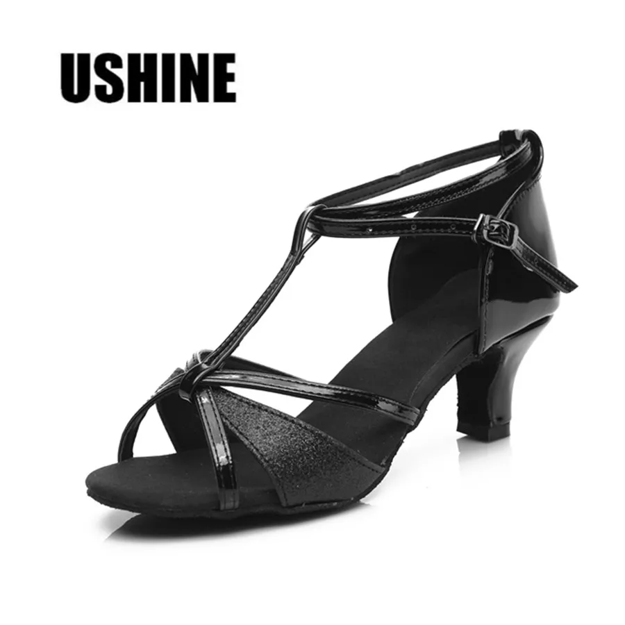 Latin Dance Heels Heel 5cm Tango Shoes Woman Zapatos Salsa Mujer De Baile Latino 255 Free Shipping | Спорт и развлечения