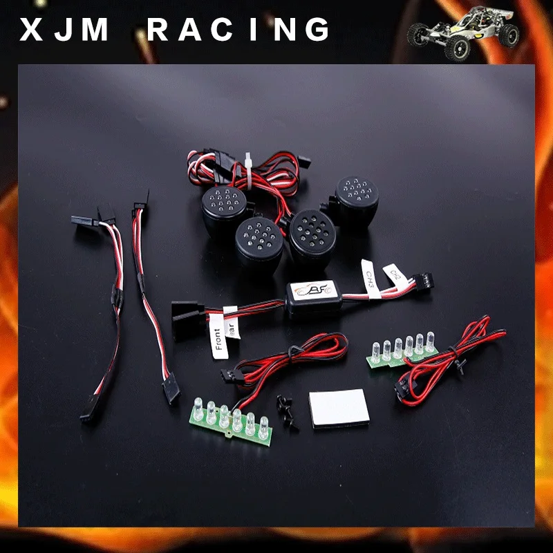 Пластиковый передний светильник и задний светодиодный Набор для 1/5 hpi baja 5t rc