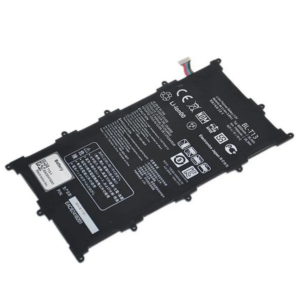 Оригинальный Аккумулятор BL T13 Для LG G PAD 10.1 &quotTABLET V700 АККУМУЛЯТОРНАЯ БАТАРЕЯ 8000 МАЧ