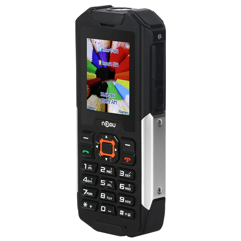NOMU T10 MTK6261A 2800 мАч 2 0 дюймовый экран 3 камера Bluetooth IP68 водонепроницаемый