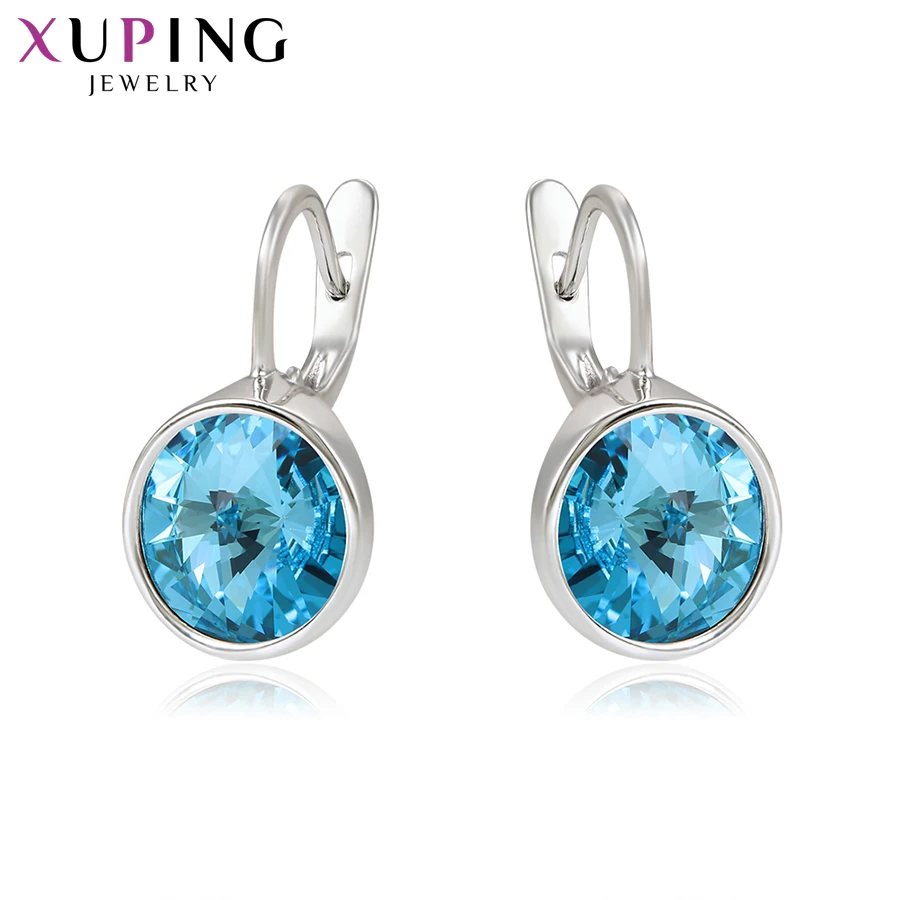 Xupingg индивидуальность серьги винтажные кристаллы от Swarovski Роскошные ювелирные изделия литературный подарок подруге S143.6-93833