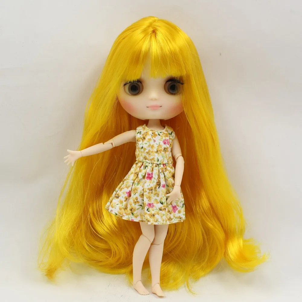 Кукла DBS blyth middie с матовым лицом и шарнирным телом 1/8 20 см | Игрушки хобби