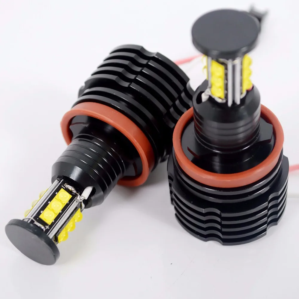 Hippcron 2*120W 240W Светодиодные Габаритные огни глаза ангела H8 CREE светодиодный LED чипы