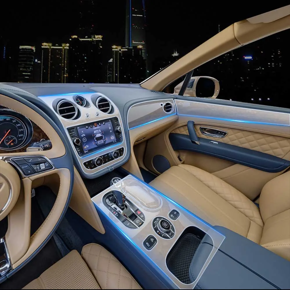 Автомобильный Стайлинг Новая внутренняя отделка автомобиля Защитная пленка для