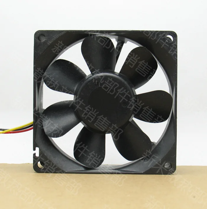 Подержанный охлаждающий вентилятор SANYO DENKI SAN ACE 9A0812E401 12V 0.24A 8 см 8025 3 линии с двумя