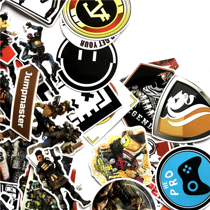 68 шт. APEX Legends игра Мультяшные наклейки кукла девочка наклейка для детей чехол