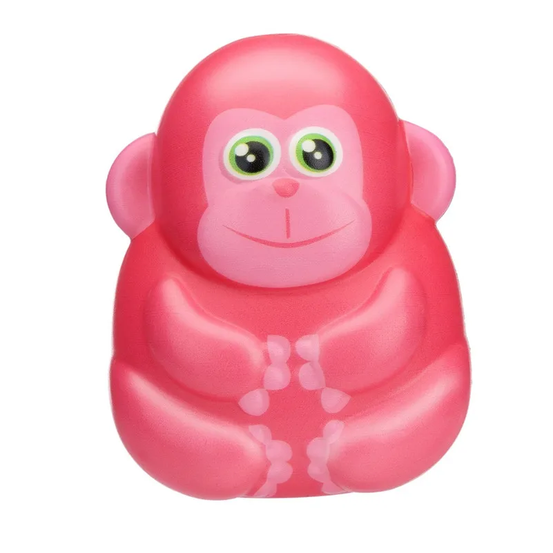 Сжимаемые игрушки Kawaii очаровательная игрушка обезьянка медленно поднимающийся