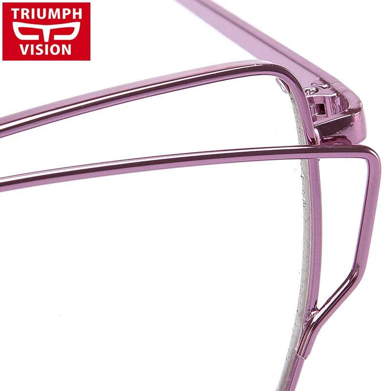 Оправа для очков TRIUMPH VISION кошачий глаз с прозрачными линзами оправа близорукости