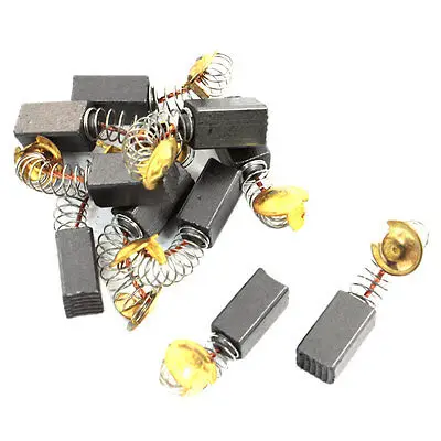 

10 Pcs Spare Part Electric Drill Motor 13mm x 6mm x 7mm Carbon Brushes