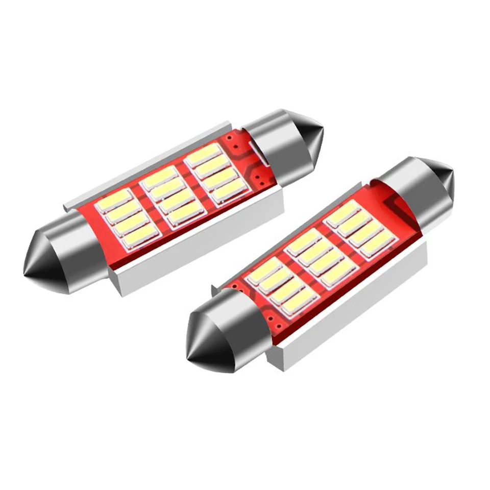 1х 4020 SMD СВЕТОДИОДНЫЙ C5W C10W автомобильный светильник для чтения автомобильный фестонный интерьерный купольный светильник лампа 31 мм 36 мм 39 мм 41 мм 6000k белый автомобильный Стайлинг