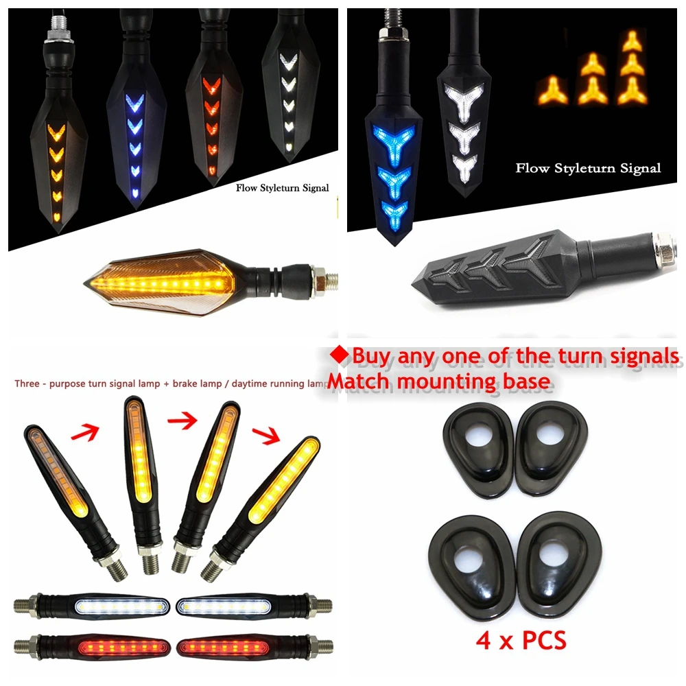 Мотоцикл ремонт сигнал поворота s света хвост Flasher LED динамический для YAMAHA R15 R25 R3 R6