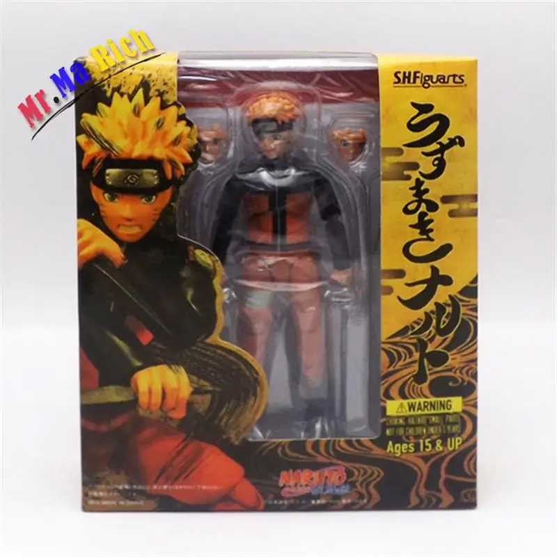 Рисунок аниме Наруто Uzumaki Naruto Uchiha Sasuke в коробке ПВХ фигурка Коллекционная Brinquedos