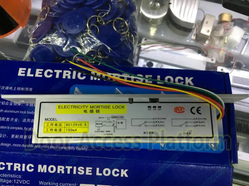 Тонкий размер замок на болт 5 кабелей электро тонкий маленький для системы